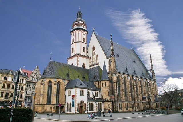 St. Thomas Church, Leipzig. Bach Festival