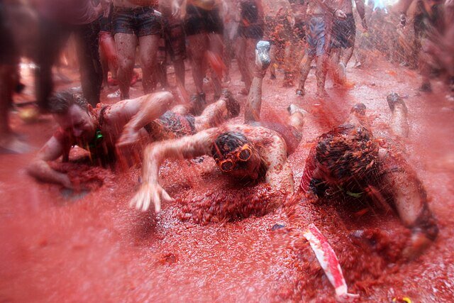 La Tomatina Spain