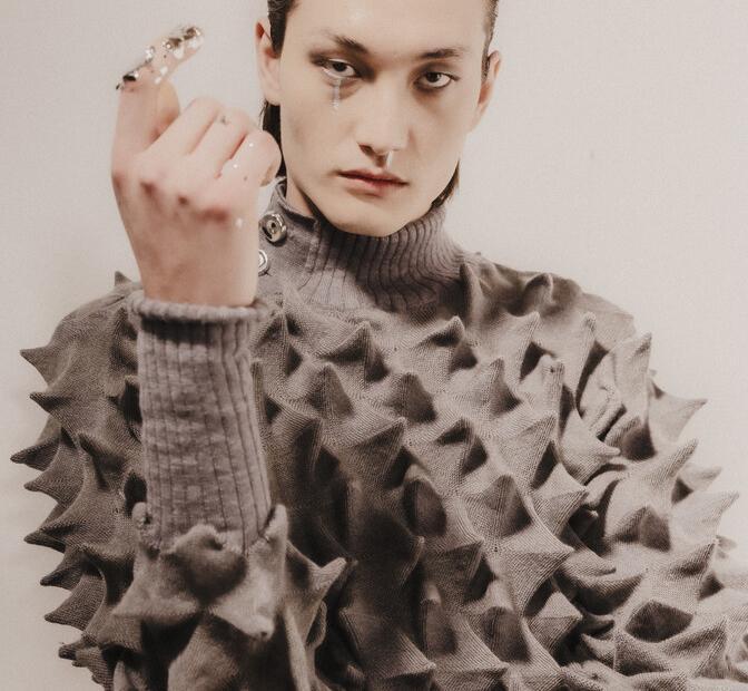 London Fashion Week - Chet Lo, Backstage