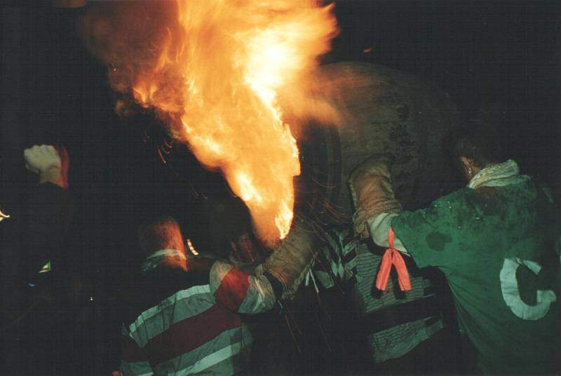 Unique Festivals - Flaming Tar Barrels