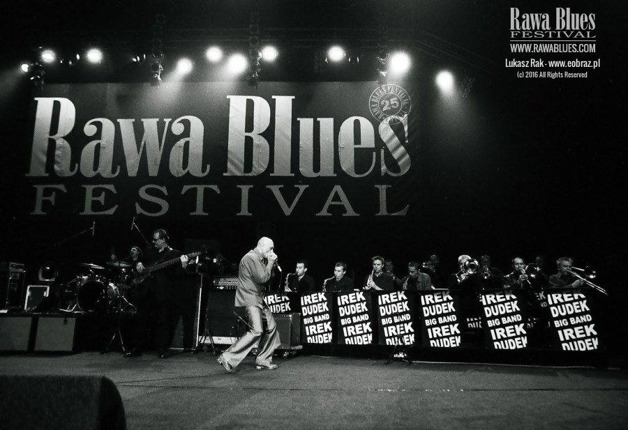 Irek Dudek Big Band at the Rawa Blues Festival in Katowice