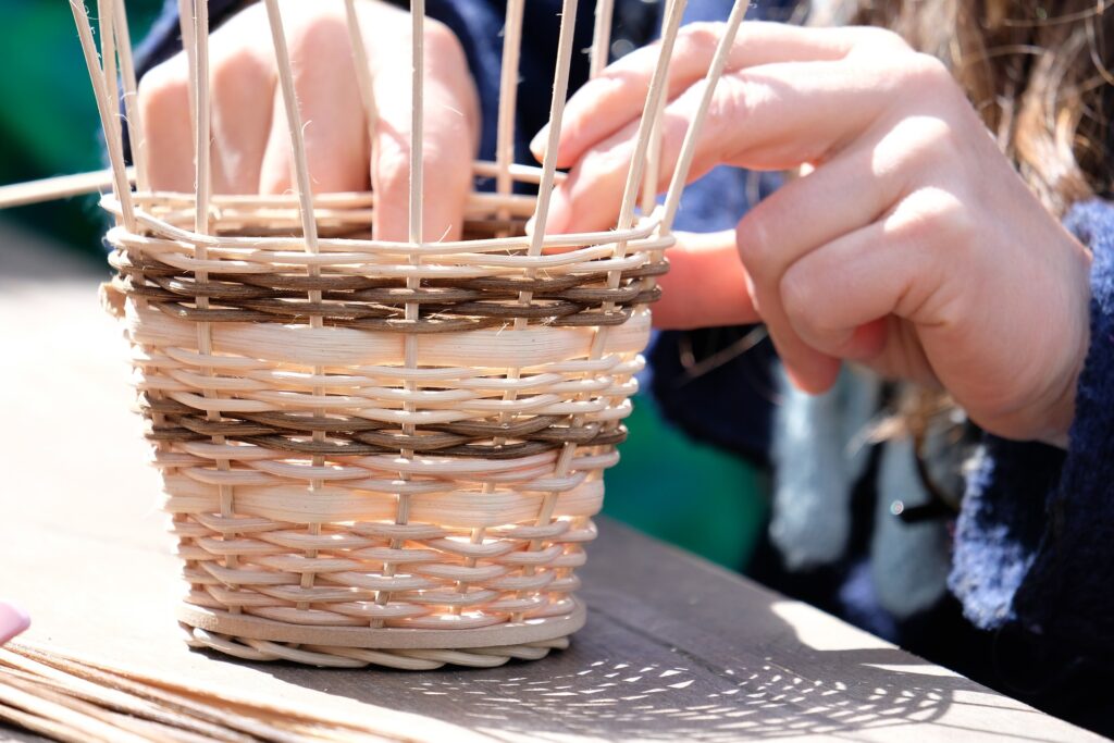 Korbmarkt, Lichtenfels : basket weaving workshops